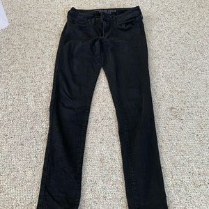 American eagle black jeggings